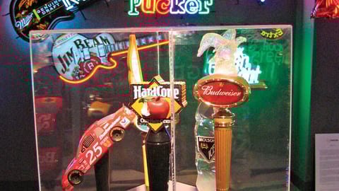 Neon P-O-P Museum Exhibit