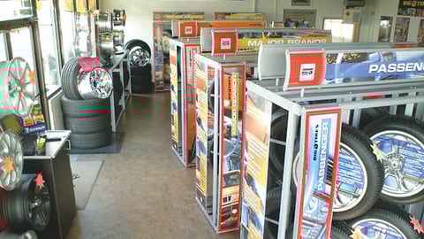 Big O Tires Store Redesign