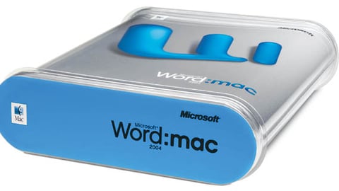 Microsoft Word for Mac Packaging