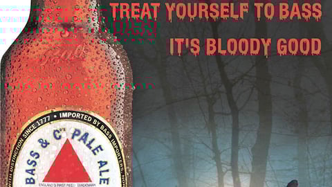 Bass Halloween Standee