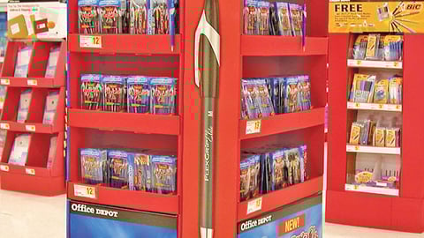 Office Depot Paper Mate Pallet