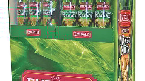 Emerald of California Peanuts Floorstand