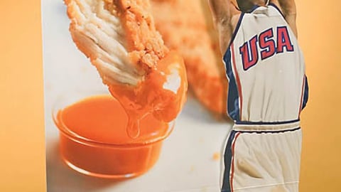 McDonald's Chicken Selects Olympic Standee