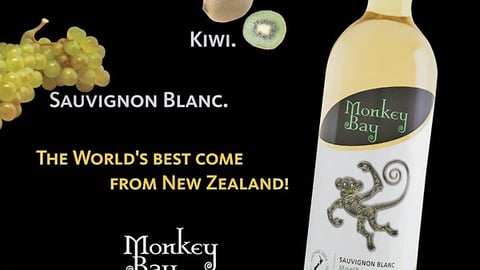 Monkey Bay Wine Graphics