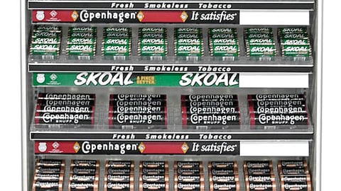 Copenhagen Chewing Tobacco In-line Display