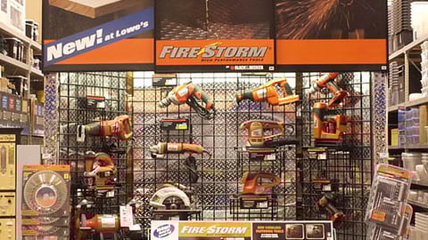 Black & Decker Fire Storm Endcap