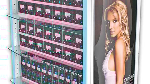 Britney Spears Curious Floorstand