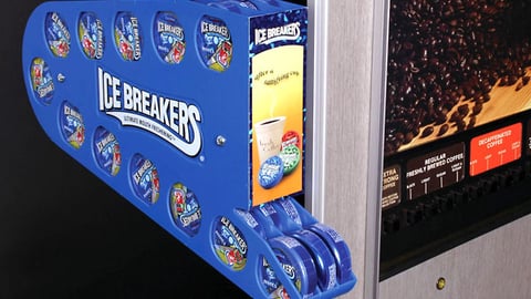 Ice Breakers Coffee Machine Display