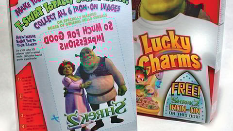 Lucky Charms 'Shrek 2' Packaging