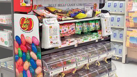 Jelly Belly Endcap