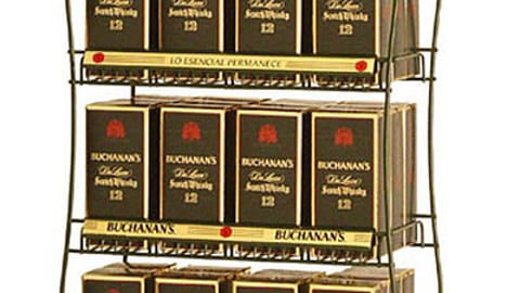 Buchanan's Whisky Floorstand