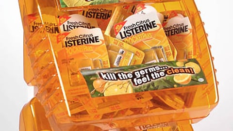 Listerine Pocket Paks Injection Molded Power Wing