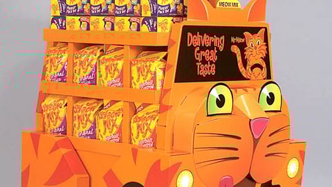 Meow Mix Mobile Pallet