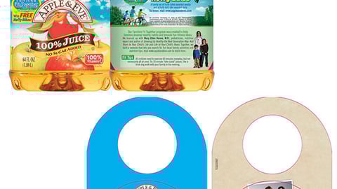 Apple & Eve 'Families Fit Together' Neck Hangers