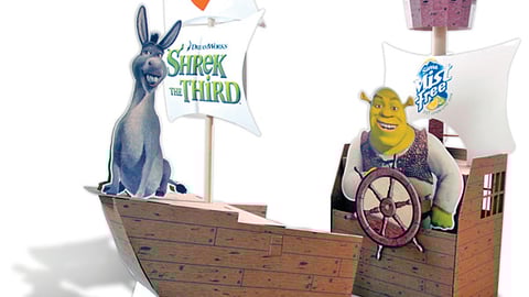 Sierra Mist 'Shrek the Third' Lobby Display