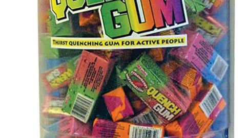 Quench Gum Water Bottle Display