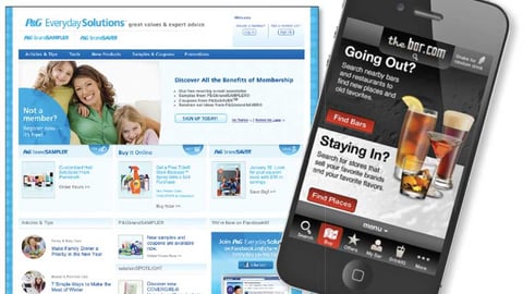 Procter & Gamble's "Everyday Solutions" Website