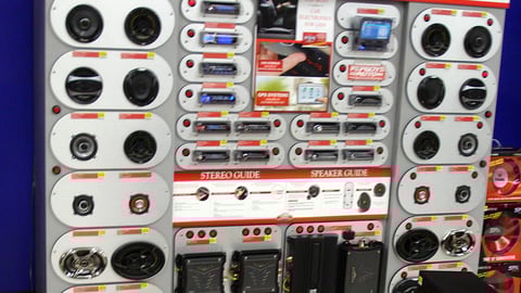 Pep Boys Auto Electronics Wall