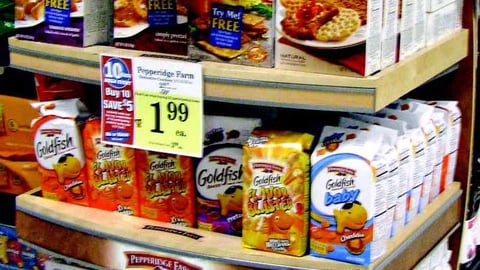 Pepperidge Farm Floorstand