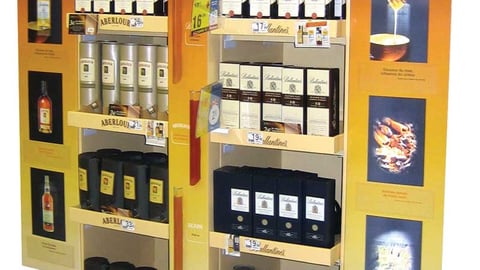 Pernod Ricard Whiskey Floorstand