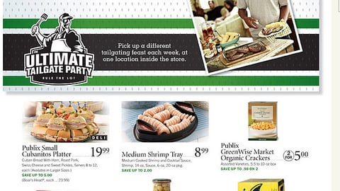 Publix 'Ultimate Tailgate Party' Feature