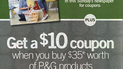 P&G Kmart 'brandSaver' FSI