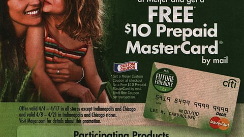 P&G Meijer 'Future Friendly' Co-Equity FSI