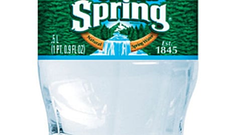 Poland Spring Reduced Plastic Packaging