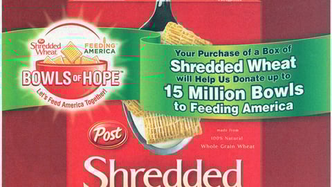 Post Shredded Wheat 'Feeding America' FSI