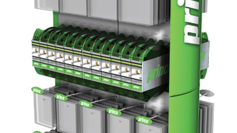 Prince Tennis Equipment Floorstand