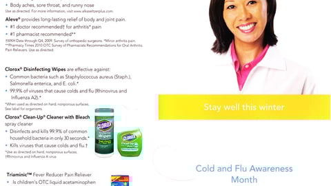 Publix 'Cold and Flu Season' Brochure