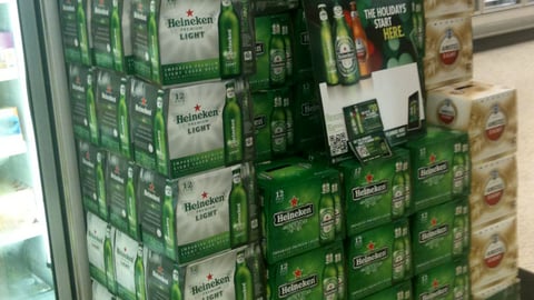 Publix Heineken Case Stack