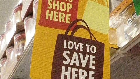 Publix 'Love To Shop Here' Violator