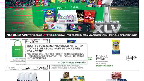 Publix PepsiCo Super Bowl Sweeps Feature