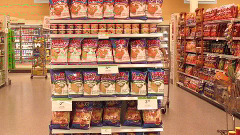 Publix Chips and Dip Endcap