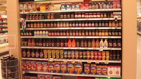 Publix Ice Cream Toppings Endcap