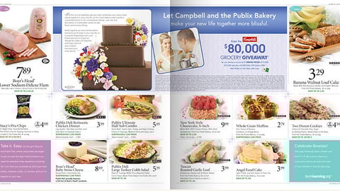Publix Campbell's 'Grocery Giveaway' Feature
