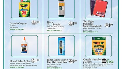 Publix Back-to-School Circular Feature