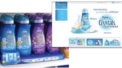 Purex Interactive Shelf Display