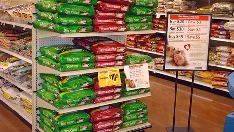 Kroger Purina 'Pet Lovers' Endcap
