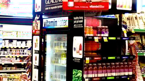 Vitaminwater Cooler Endcap