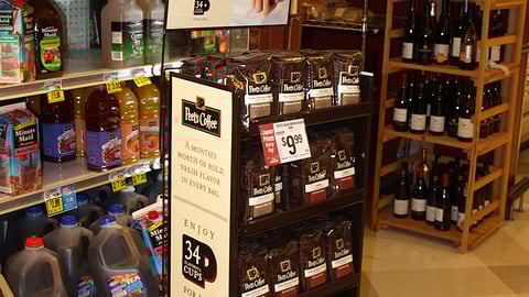 Peet's Coffee Floorstand