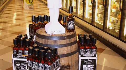 Jack Daniel's Case Stacks