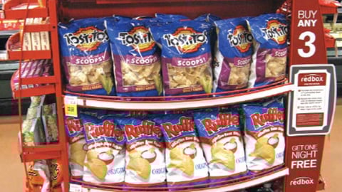 Kroger 'Family Night In' Floorstand