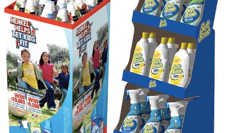 Henkel Soft Scrub and Renuzit Displays
