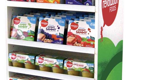 Revolution Foods Floorstand