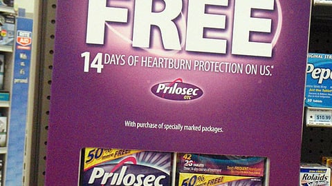 Prilosec 50% More Power Wing