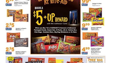 Rite Aid Hershey Incentive Feature