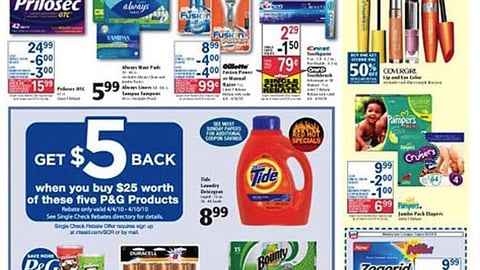 Rite Aid P&G 'brandSaver' Feature