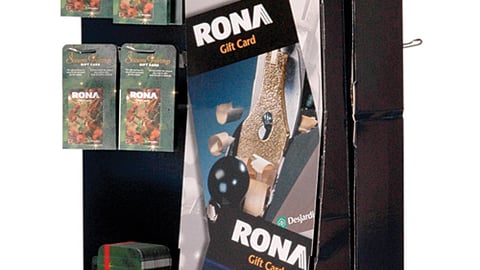 Rona Gift Card Floorstand